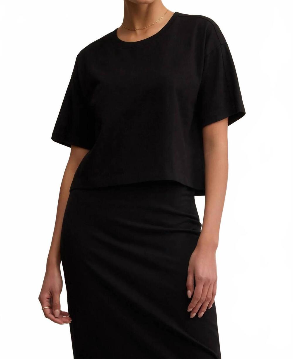 NEW Z SUPPLY on the go tee in true black